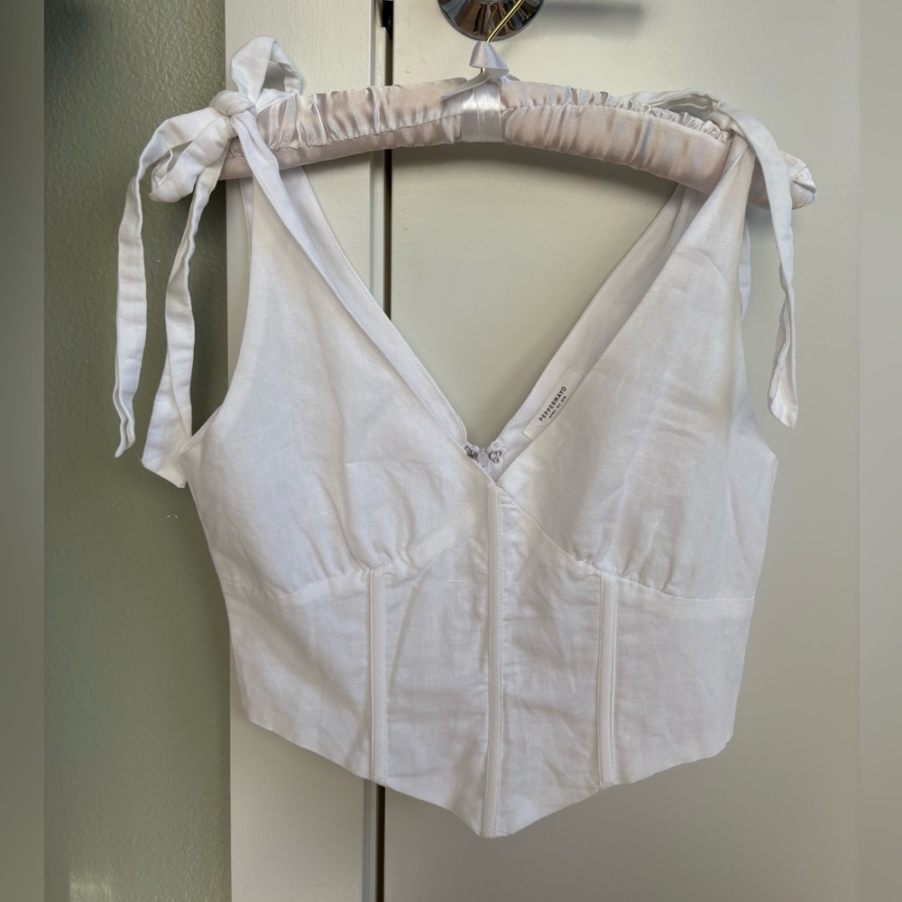 Peppermayo Corset Crop Top